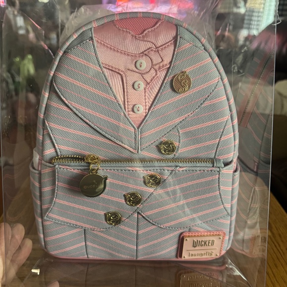 Handbags - Loungefly Wicked Glinda Shiz University Uniform Cosplay Mini Backpack (A5)